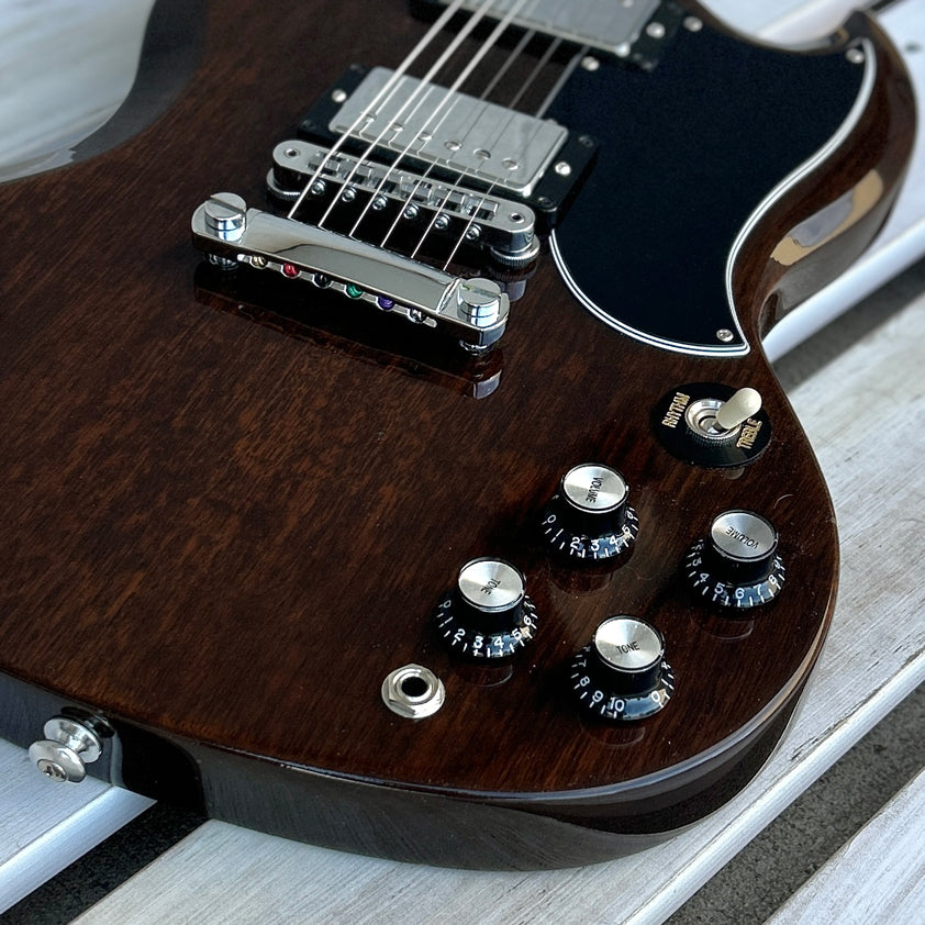 2015 Gibson 100 Anniversary SG Standard Trans Ebony w/Case