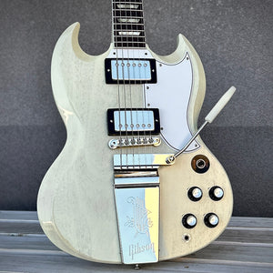 Gibson Custom Shop 1964 SG Standard Maestro TV White Gloss w/Case