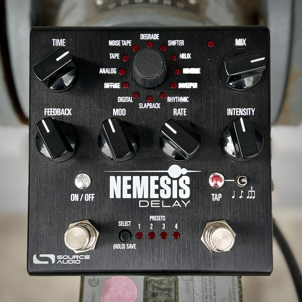 Used Source Audio Nemesis Delay Pedal with Original Box and Power Supply