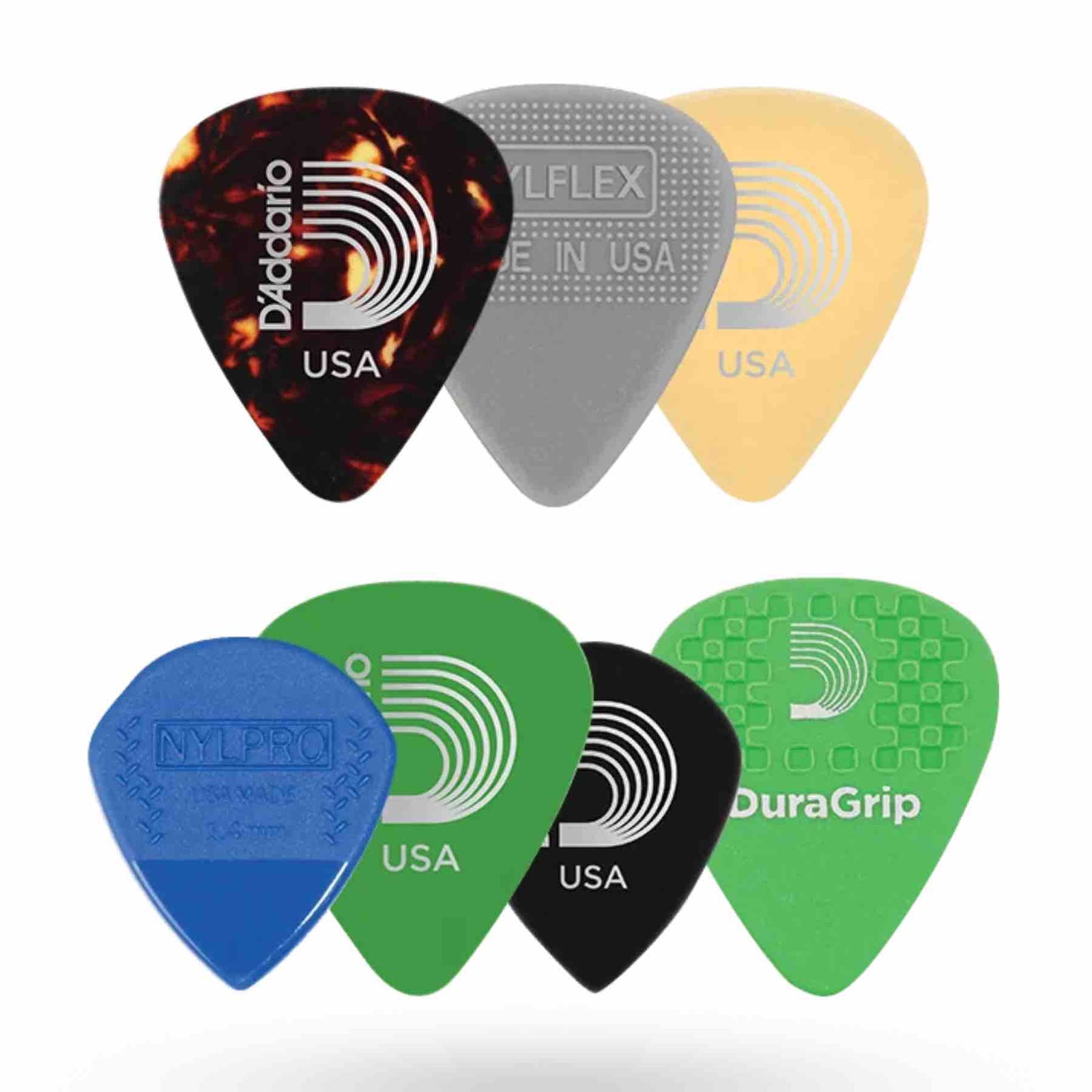 D'Addario Guitar Pick Variety Pack - Medium 1XVP4-5
