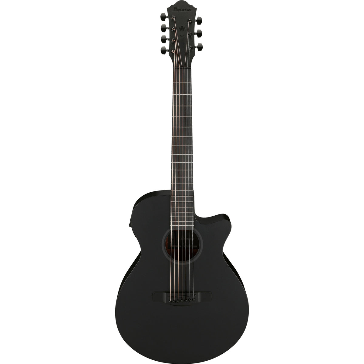 Ibanez AEG721BOT 7-String Acoustic Electric Black Out