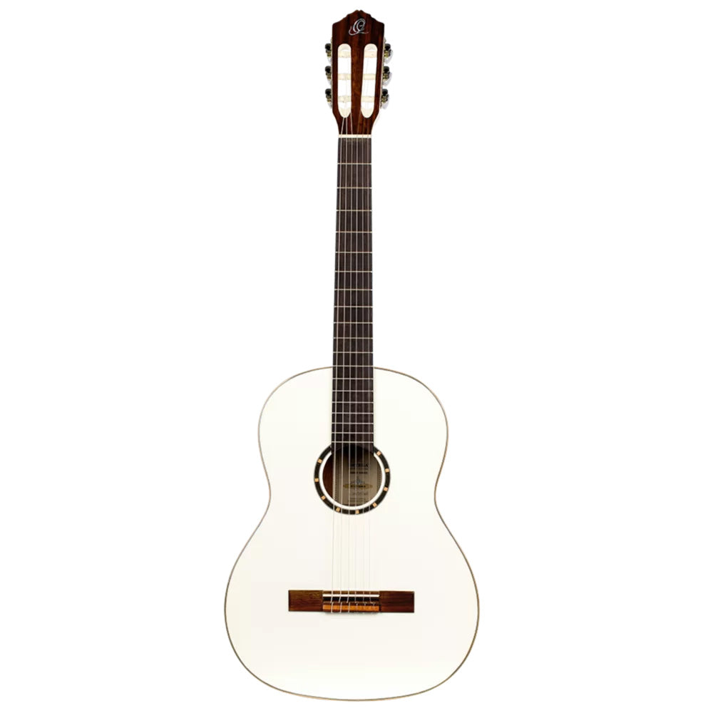 Ortega Family Series R121SNWH Classical Guitar White Gloss