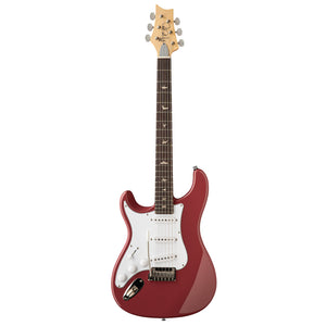 Paul Reed Smith (PRS) John Mayer SE Silver Sky Rosewood Derby Red Left Handed w/Gig Bag