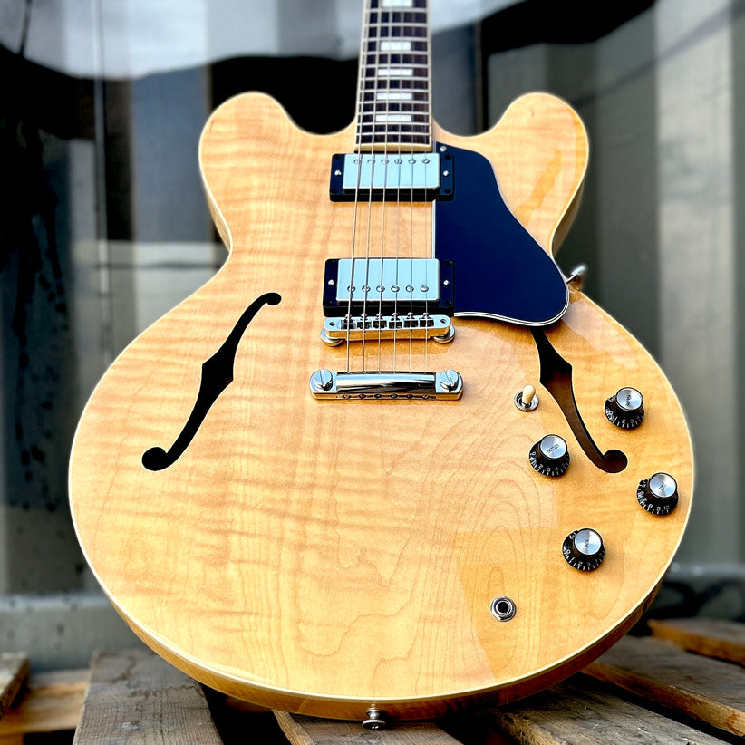 Gibson ES-335 Figured Semi-Hollow Electric Vintage Natural