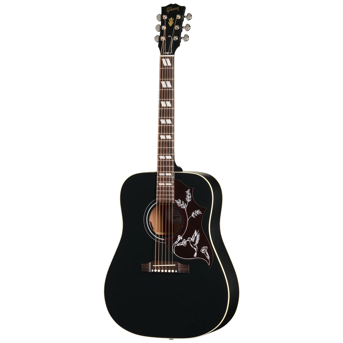Gibson Hummingbird Special Satin Ebony w/Soft Case