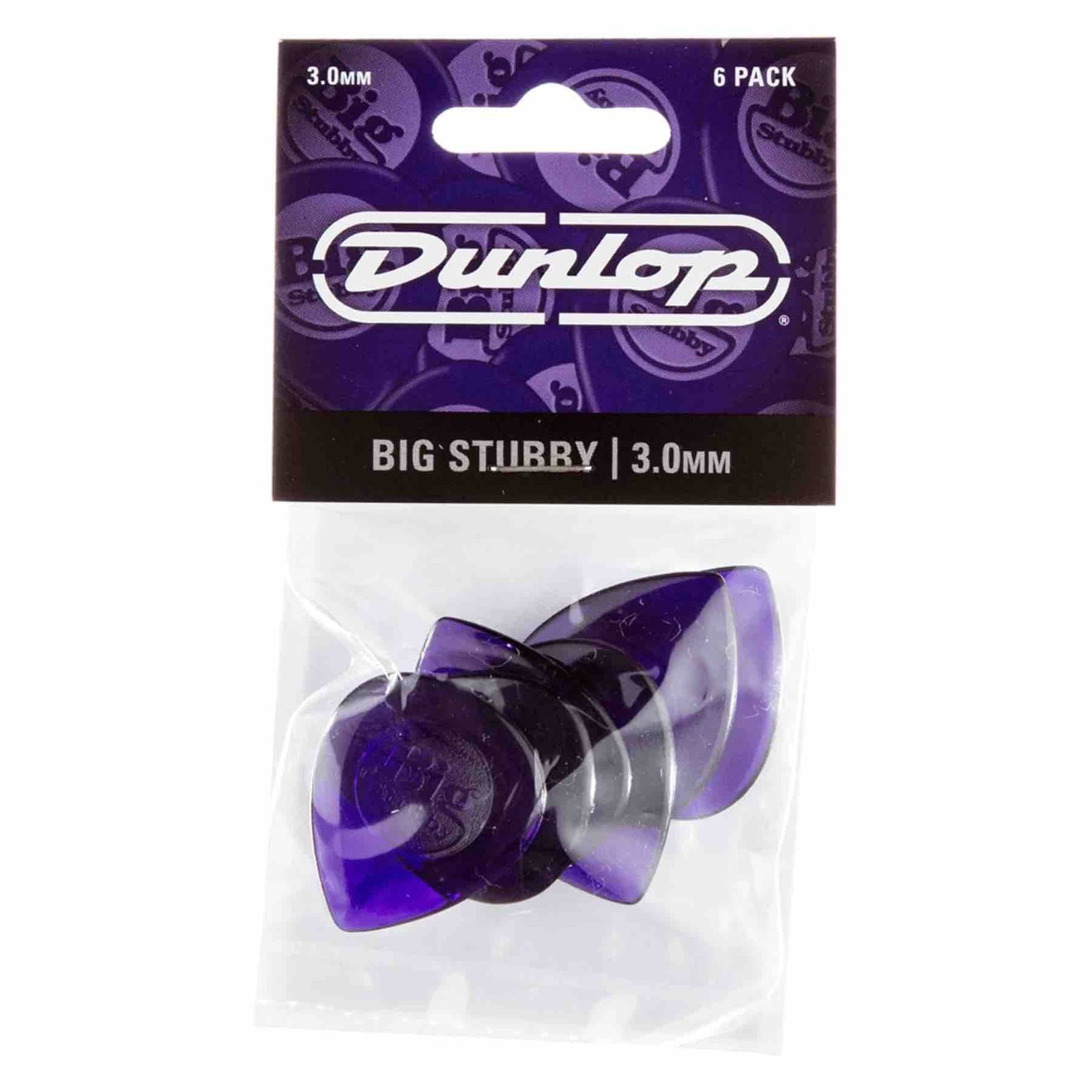 3.0mm Big Stubby Guitar Pick (6/bag)