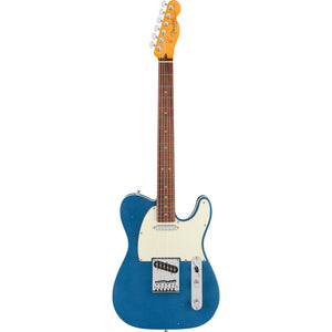 Fender American Ultra Luxe Vintage '60s Telecaster Custom Rosewood Fingerboard Lake Placid Blue w/Case