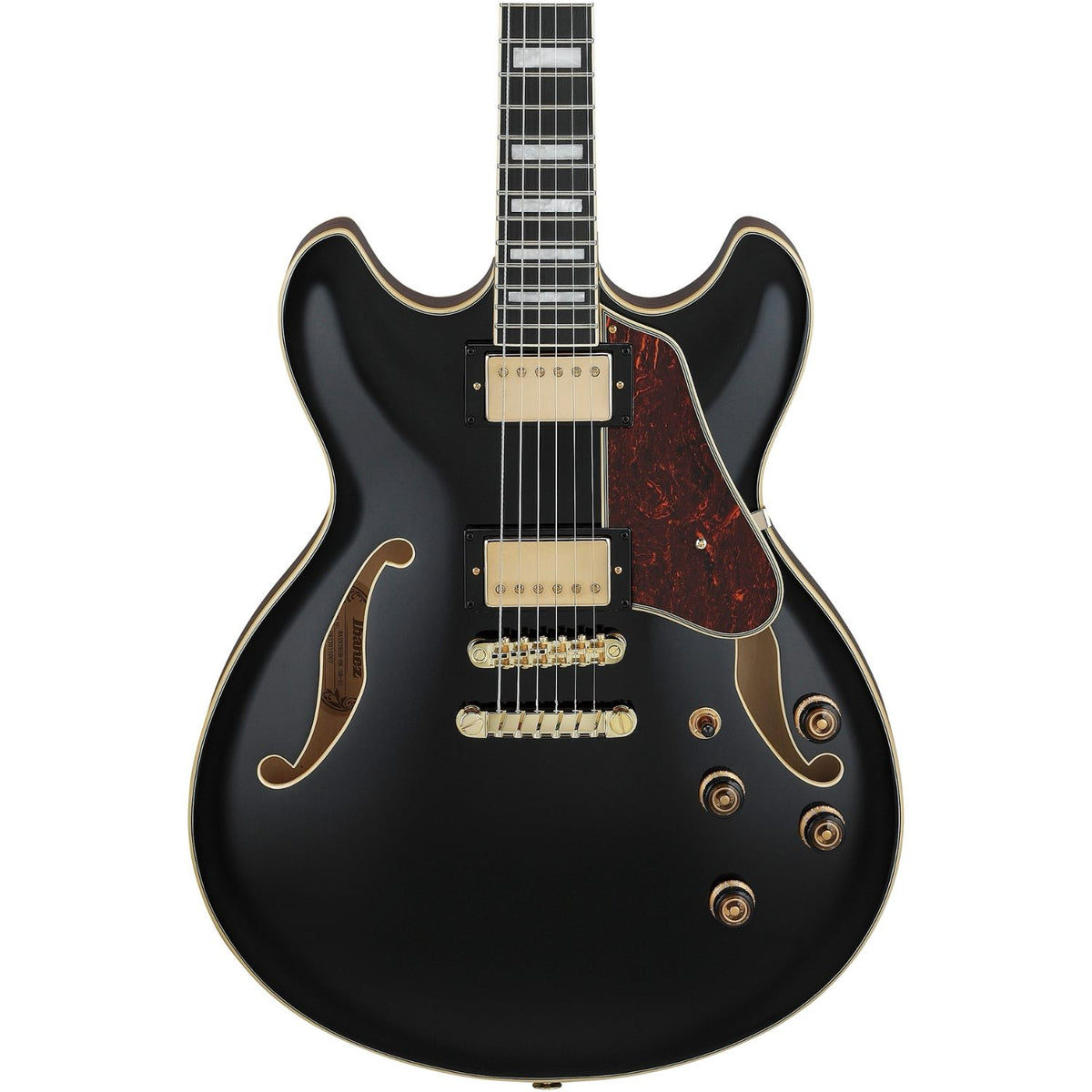 Ibanez AS93BCBK Artcore Expressionist Series 6 String RH Hollowbody Guitar - Black