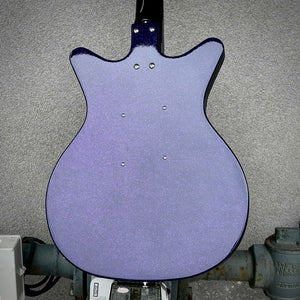 USED Danelectro Blackout 59 Sparkle Purple