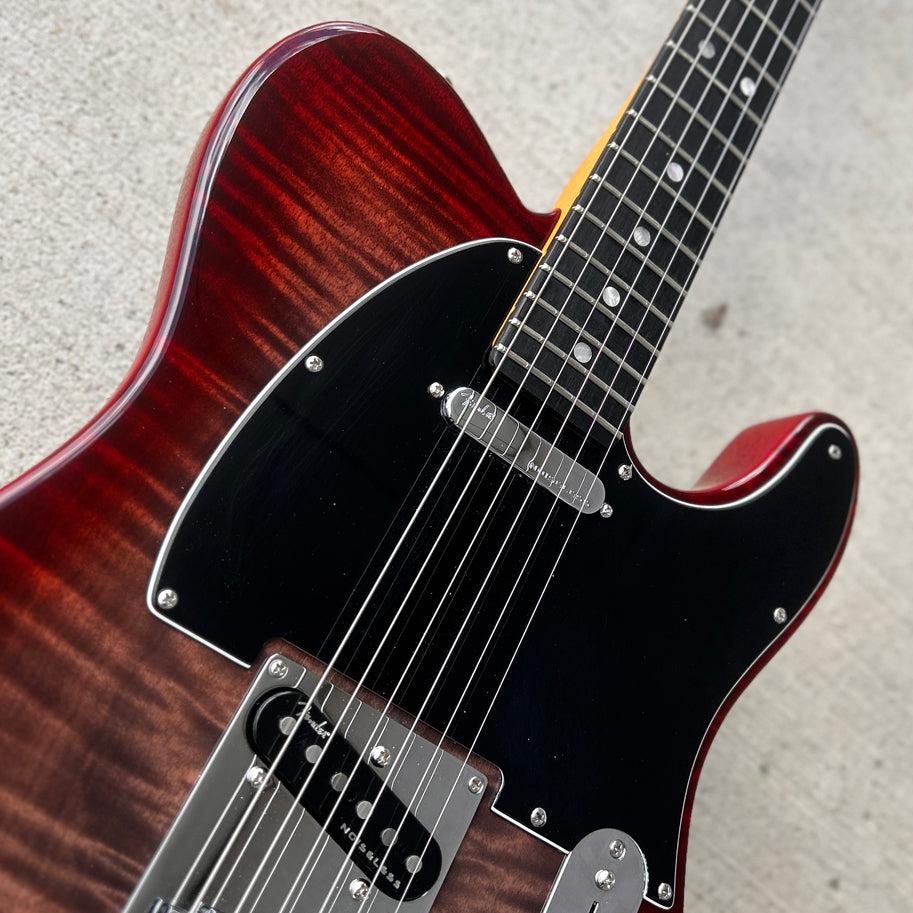 2022 Fender Limited Edition American Ultra Telecaster Ebony Fingerboard Umbra w/Case