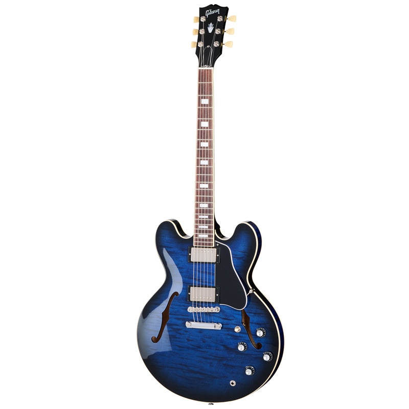 Gibson ES-335 Figured Custom Colour Deep Ocean Burst