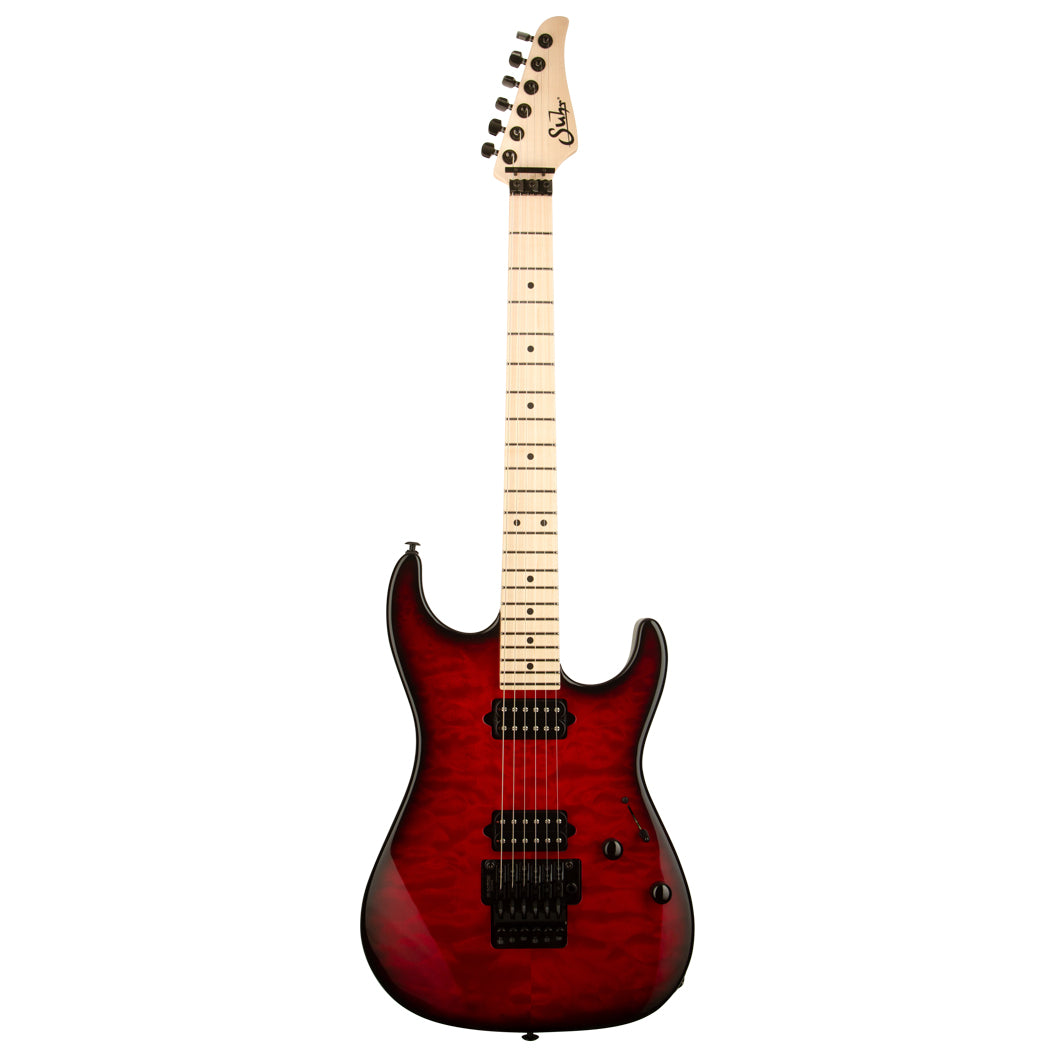 Suhr Standard Thin Burst Limited Edition Trans Red Thin Burst