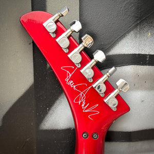 1986 Hamer Steve Stevens SS1 Metallic Red w/Case