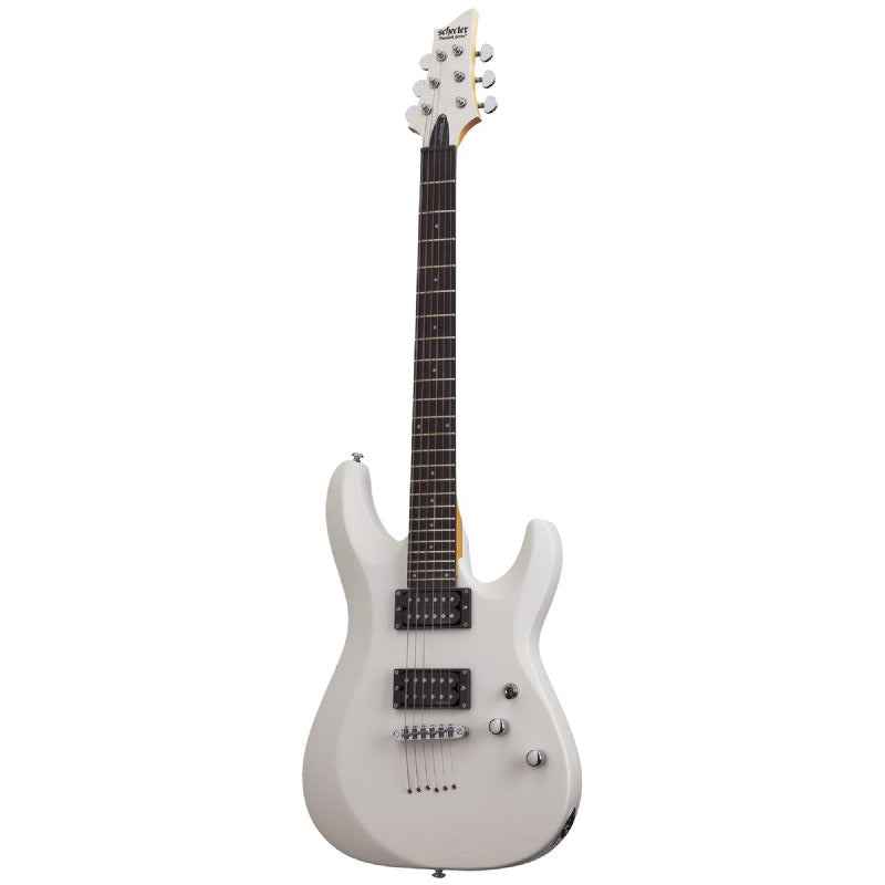 Schecter C-6 Deluxe Satin White