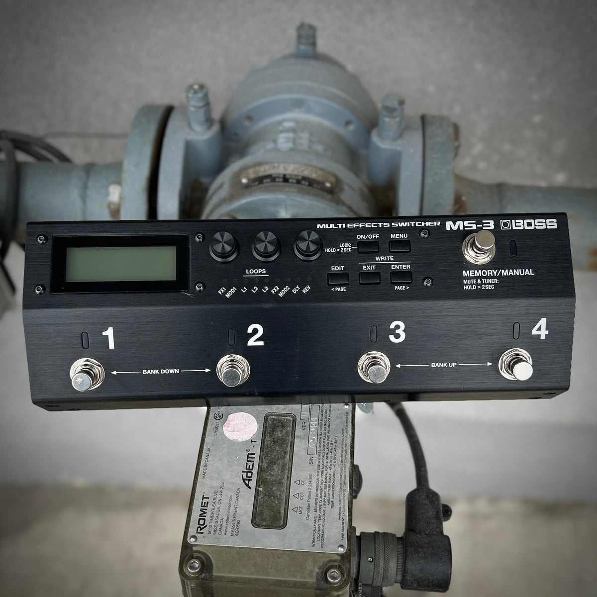 USED Boss MS-3 Effects Switcher