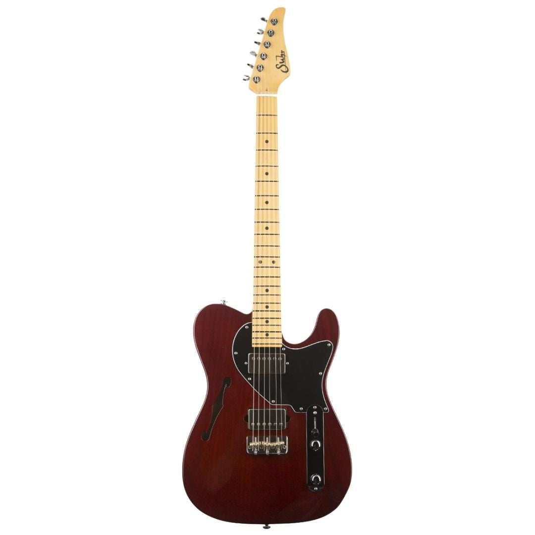 Suhr Alt T Maple Fingerboard Trans Brown w/Soft Case