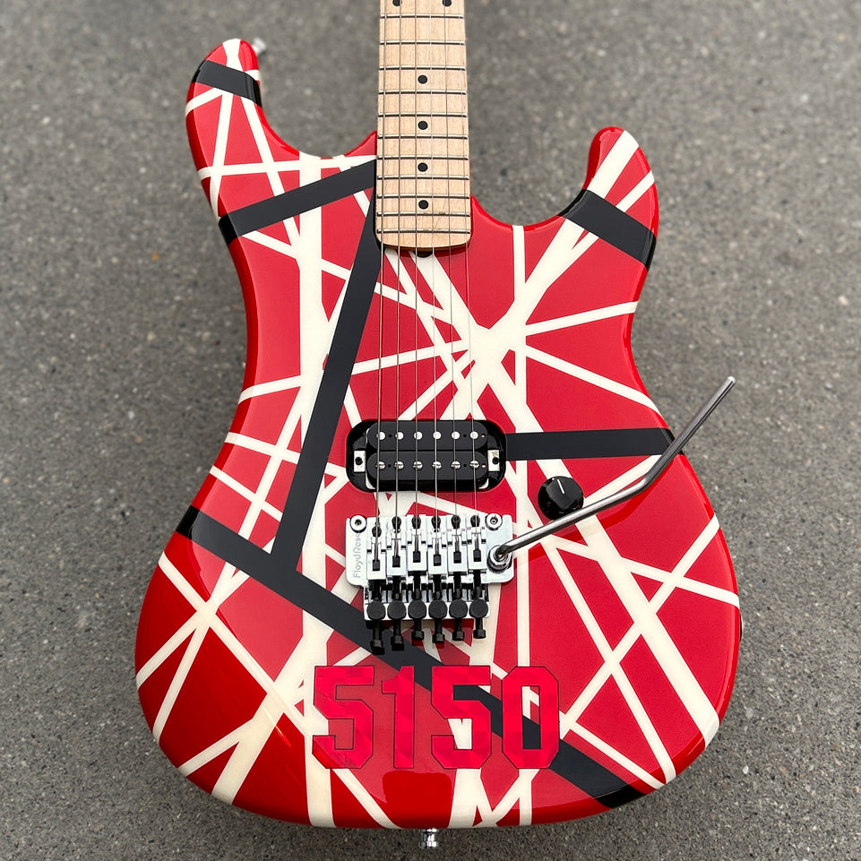 2007 Kramer "1984" Striped Series Reissue w/Case