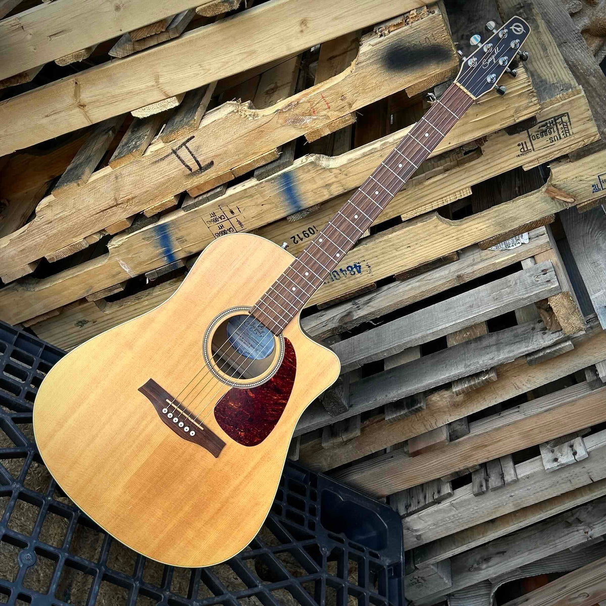 USED Seagull Coastline S6 Slim  CW Spruce QI W/Case