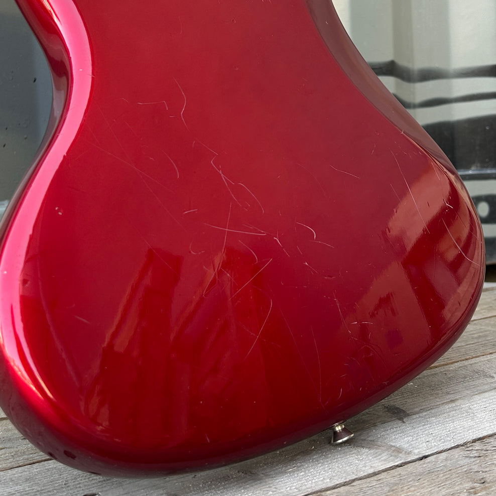 76-82 Tokai (Japan) Jazz Sound Bass Candy Apple Red w/Bag