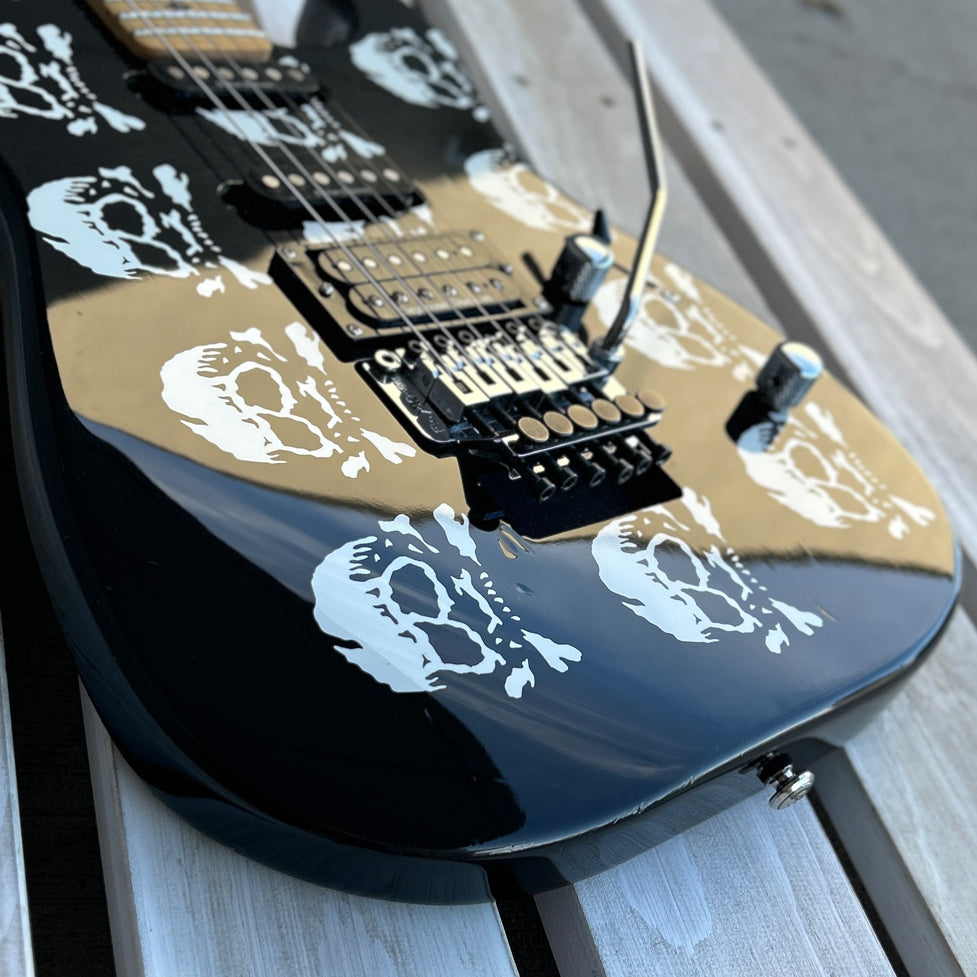 2006-2009 ESP LTD MW-600 Michael Wilton Signature Skulls w/Case