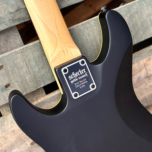 2025 Schecter Demon-7 7-String Aged Black Satin