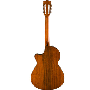 Fender CN-140SCE Nylon Thinline Natural w/Case