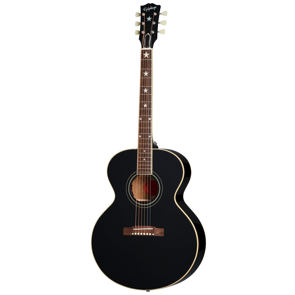 Epiphone Inspired by Gibson Custom J-180 LS Ebony w/Case