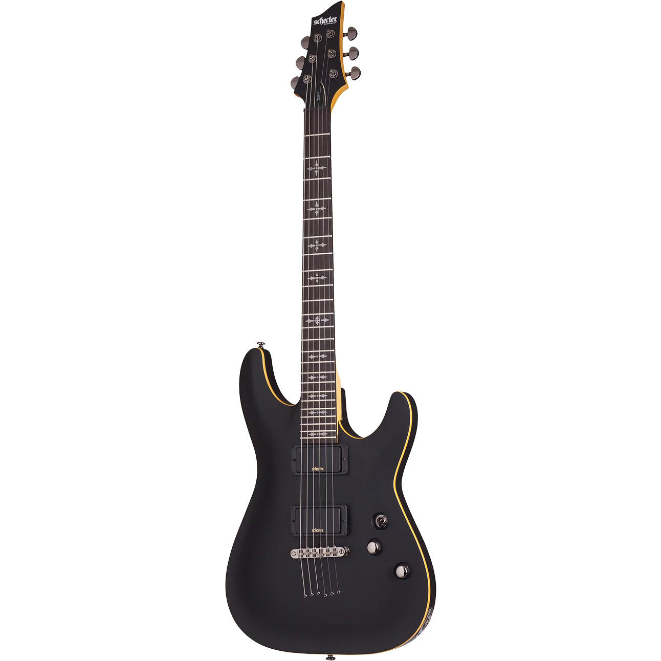 Schecter Demon-6 Aged Black Satin