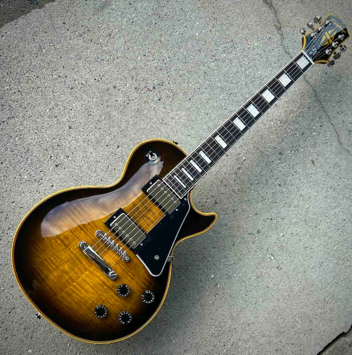 2026 Epiphone Les Paul Custom Yellow Widow w/Bag