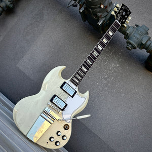 Gibson Custom Shop 1964 SG Standard Maestro TV White Gloss w/Case