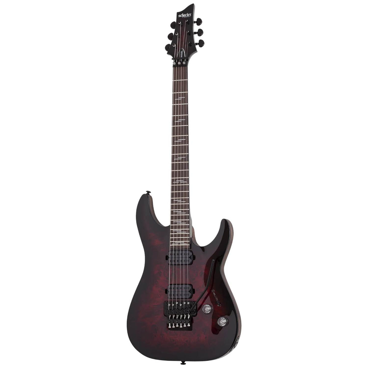 Schecter Omen Elite-6 Floyd Rose Electric Guitar Black Cherry Burst 2453-SHC