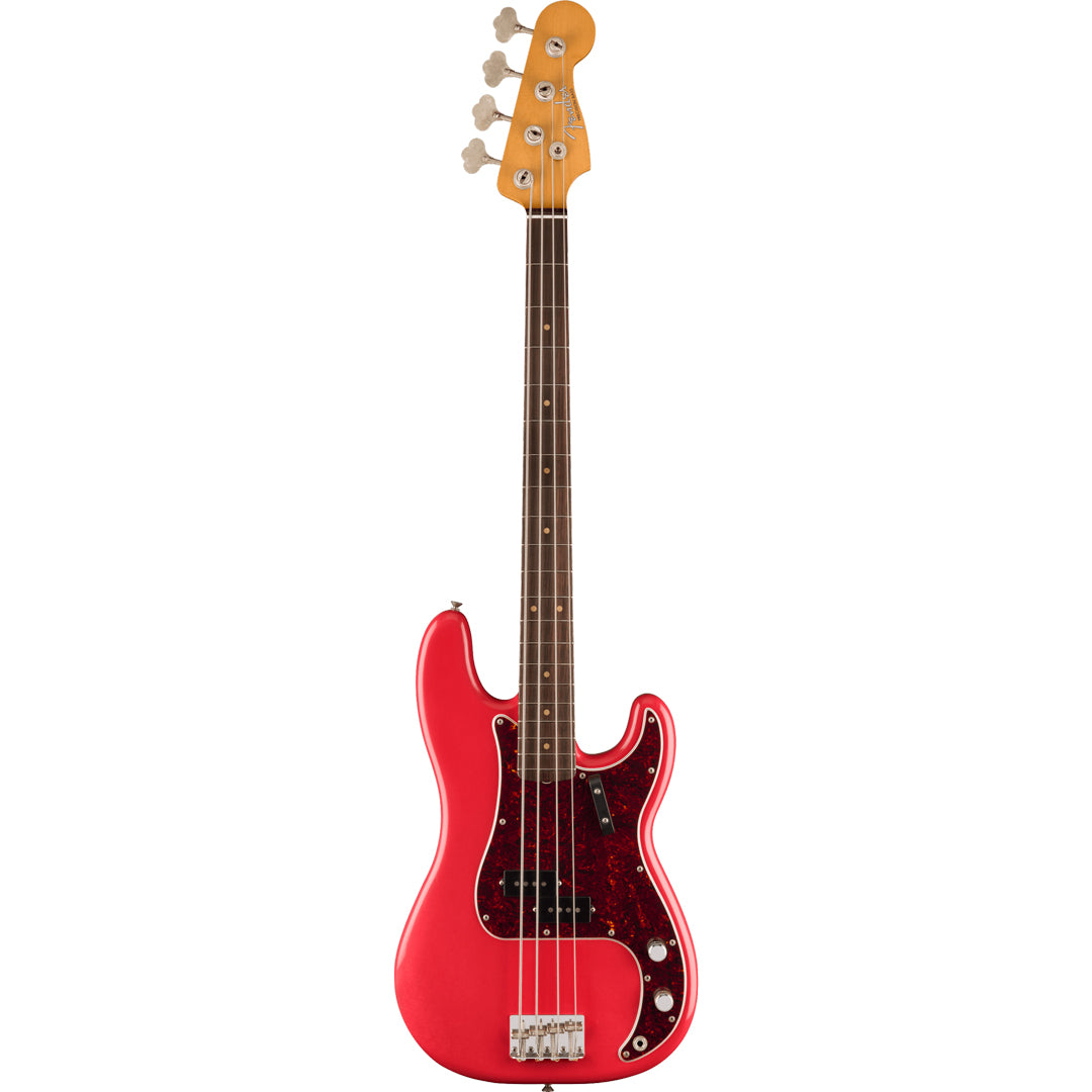 Fender Limited Edition Vintera II Road Worn '60s Precision Bass Rosewood Fingerboard Fiesta Red
