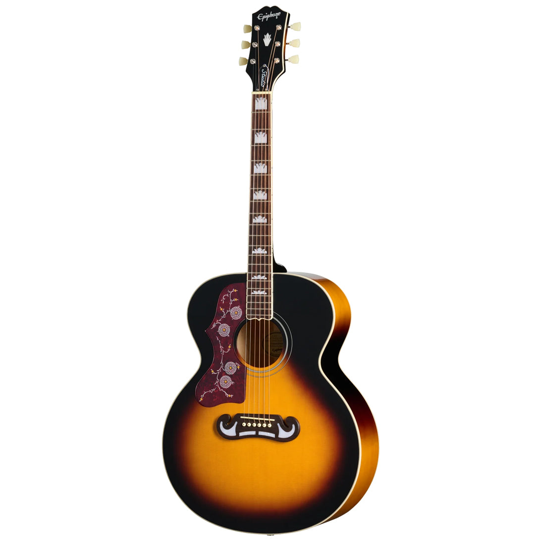 Epiphone Inspired by Gibson SJ-200 Studio Vintage Sunburst Left Handed w/Bag