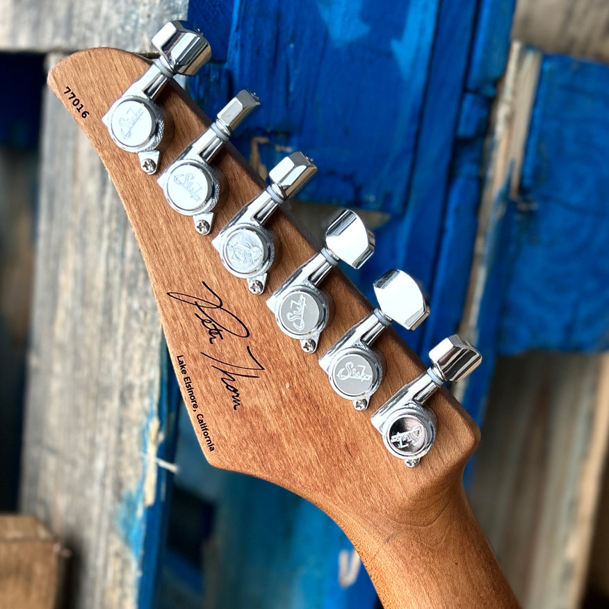 Used Suhr Pete Thorn Signature Series Standard HSS Garnet Red w/Case