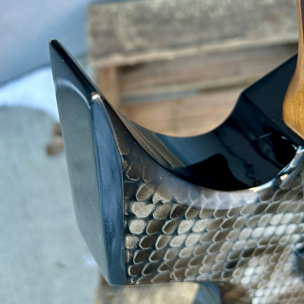 Early 90's BC Rich Warlock USA- Snake (Dan Lawrence) W/Case