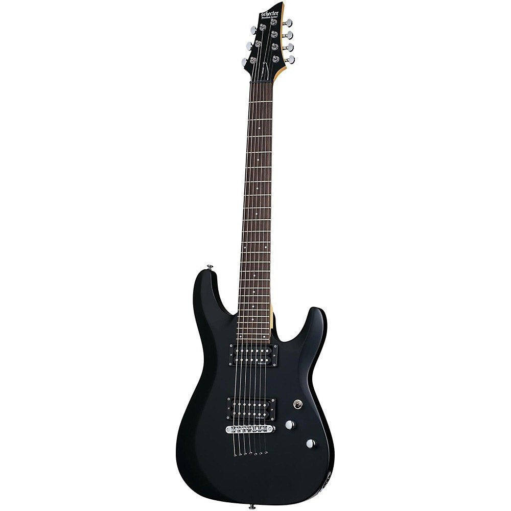 Schecter C-7 Deluxe 7-String Satin Black