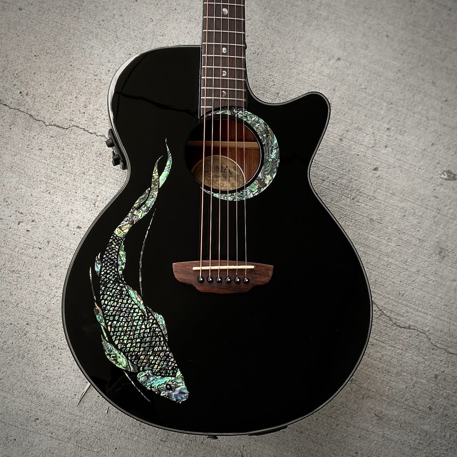USED Luna Fauna Koi Acoustic Electric