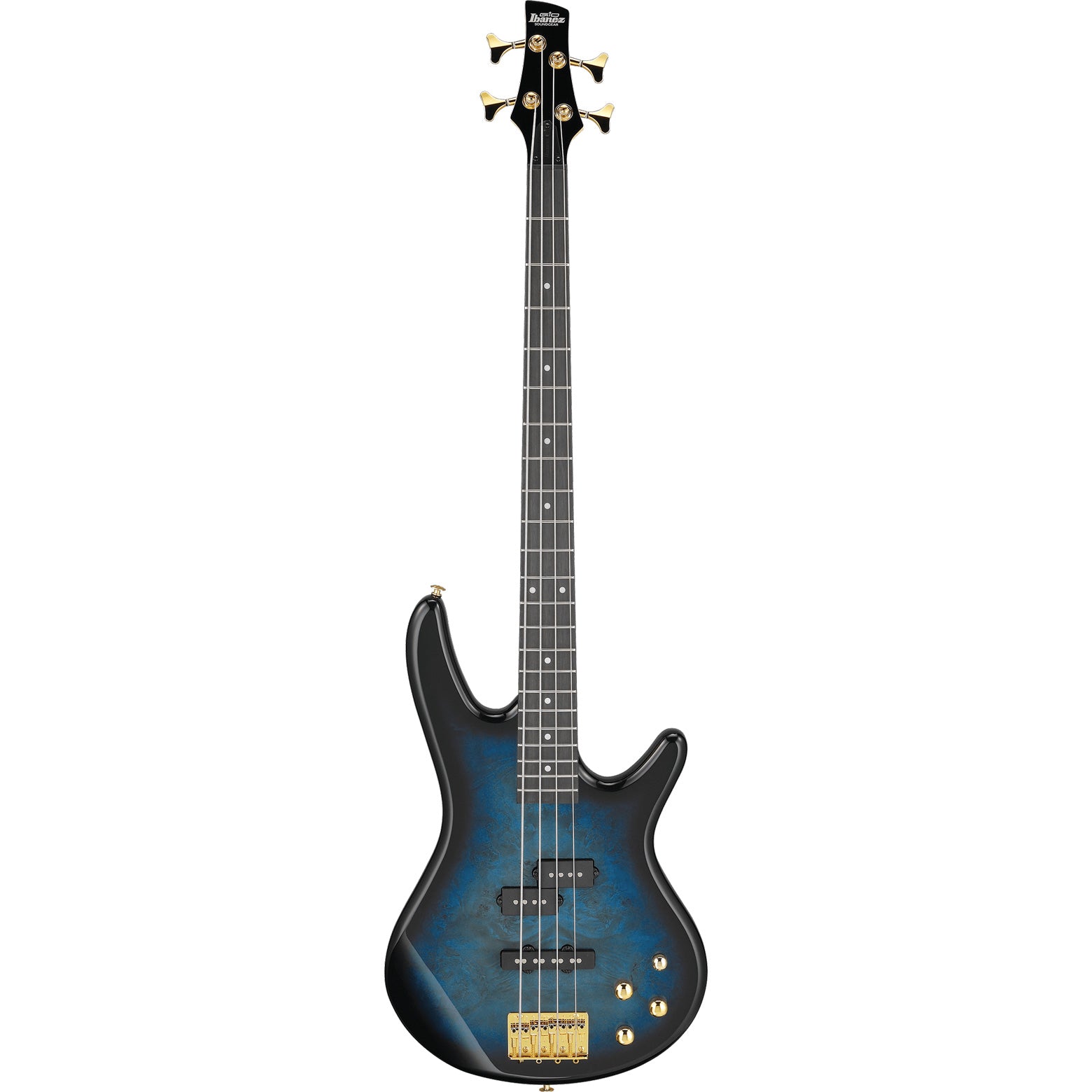 Ibanez Gio GSR200PCTMU 4-String Bass Transparent Marine Burst