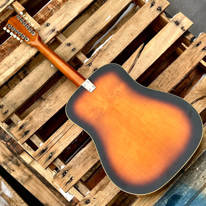 1974 Framus Texan 5/296 12 String Dreadnaught