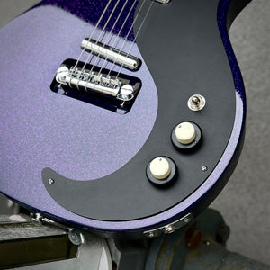 USED Danelectro Blackout 59 Sparkle Purple