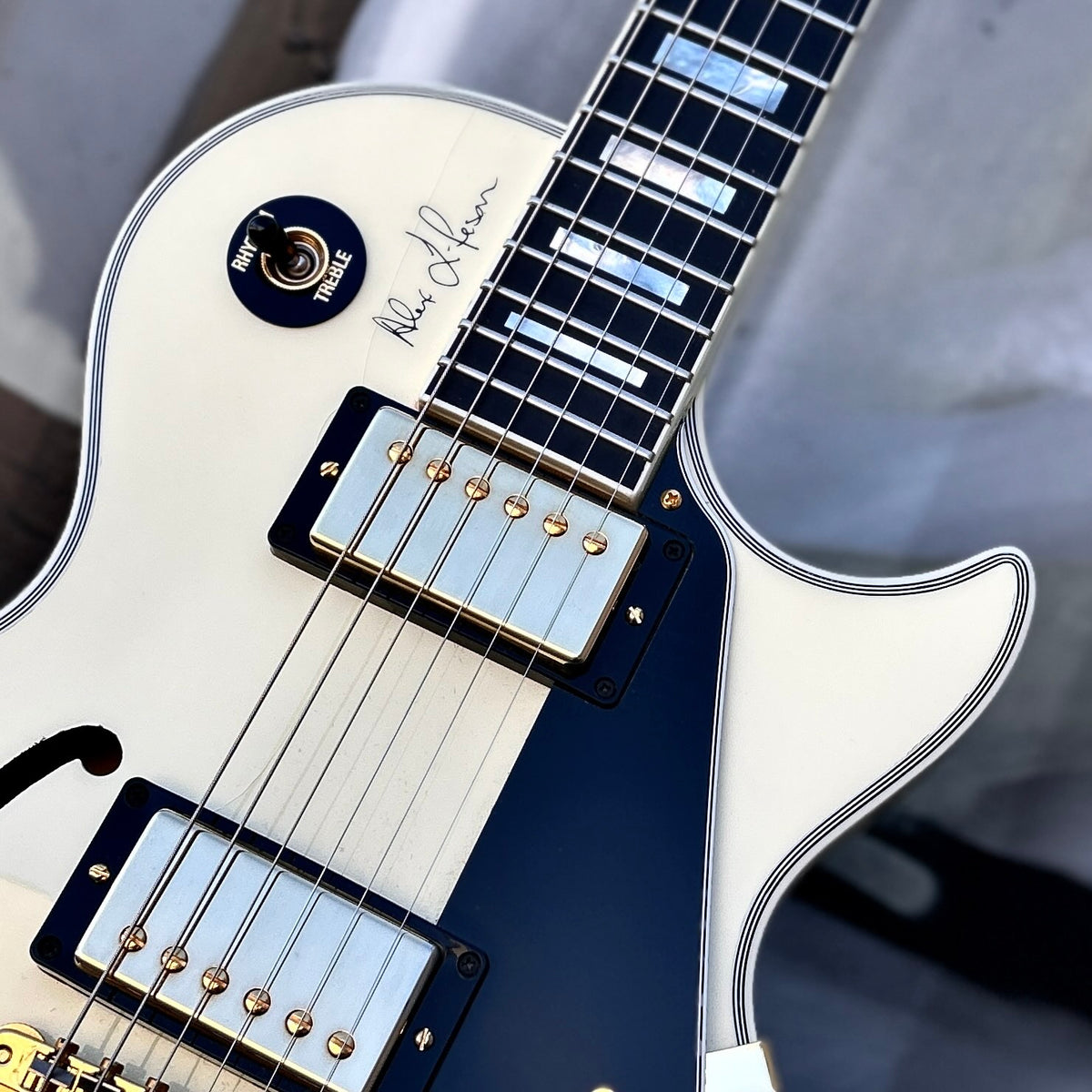 2017 Gibson Memphis Alex Lifeson Signature ES-Les Paul VOS W/Case