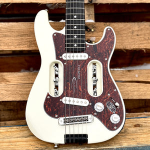 Used Traveler Guitar Escape EG-2 White w/Bag