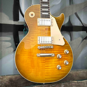 Gibson Les Paul Standard  '60's AAA Figured Top Green Lemon Fade