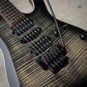 2018 Ibanez KIKO10BP Premium KIKO Loureiro - Transparent Gray Burst W/Bag