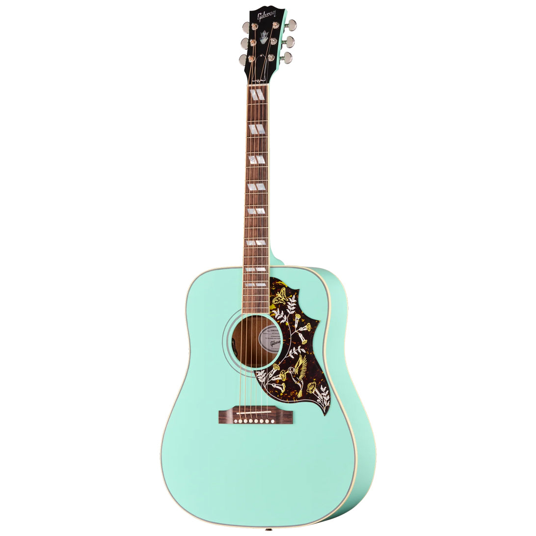 Gibson Hummingbird Standard Southwestern Turquoise w/Case