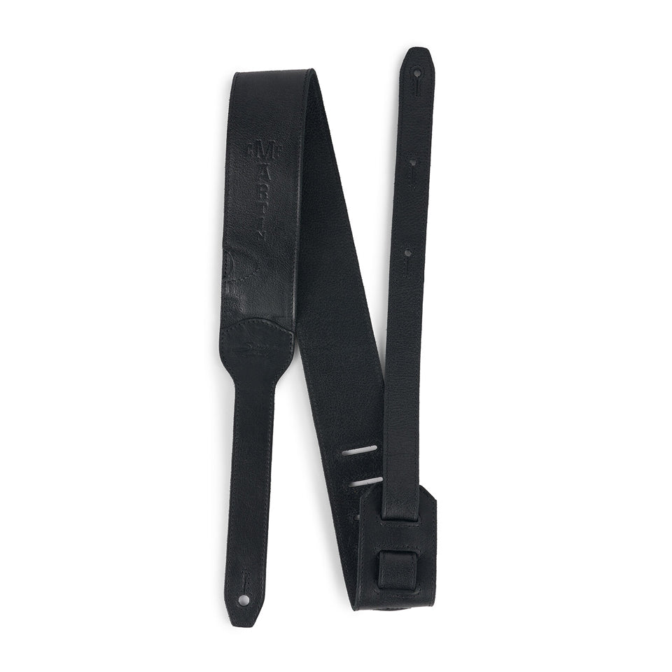 Martin Luxe Leather Strap Saddleback Black 18A0146