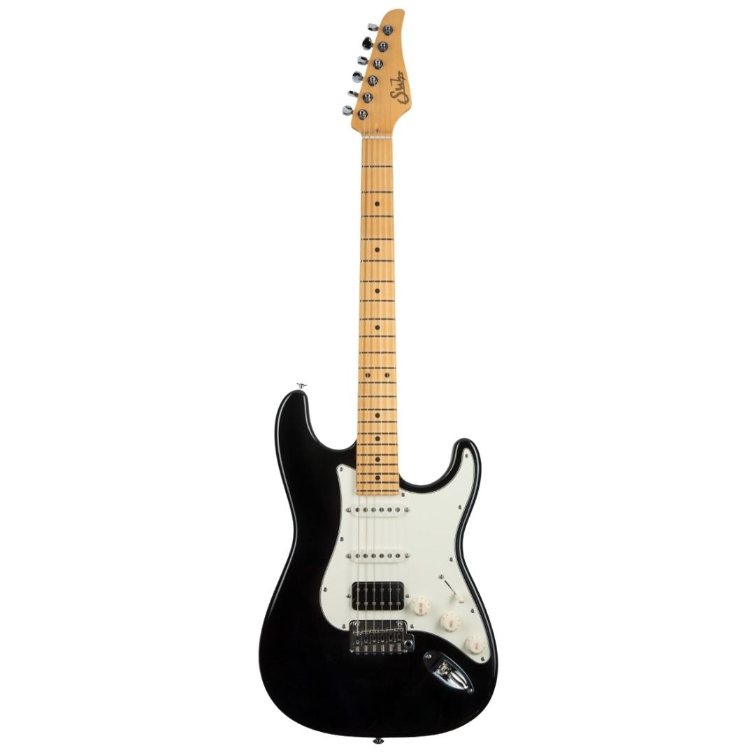 Suhr Classic S Black HSS Maple Fingerboard w/Soft Case