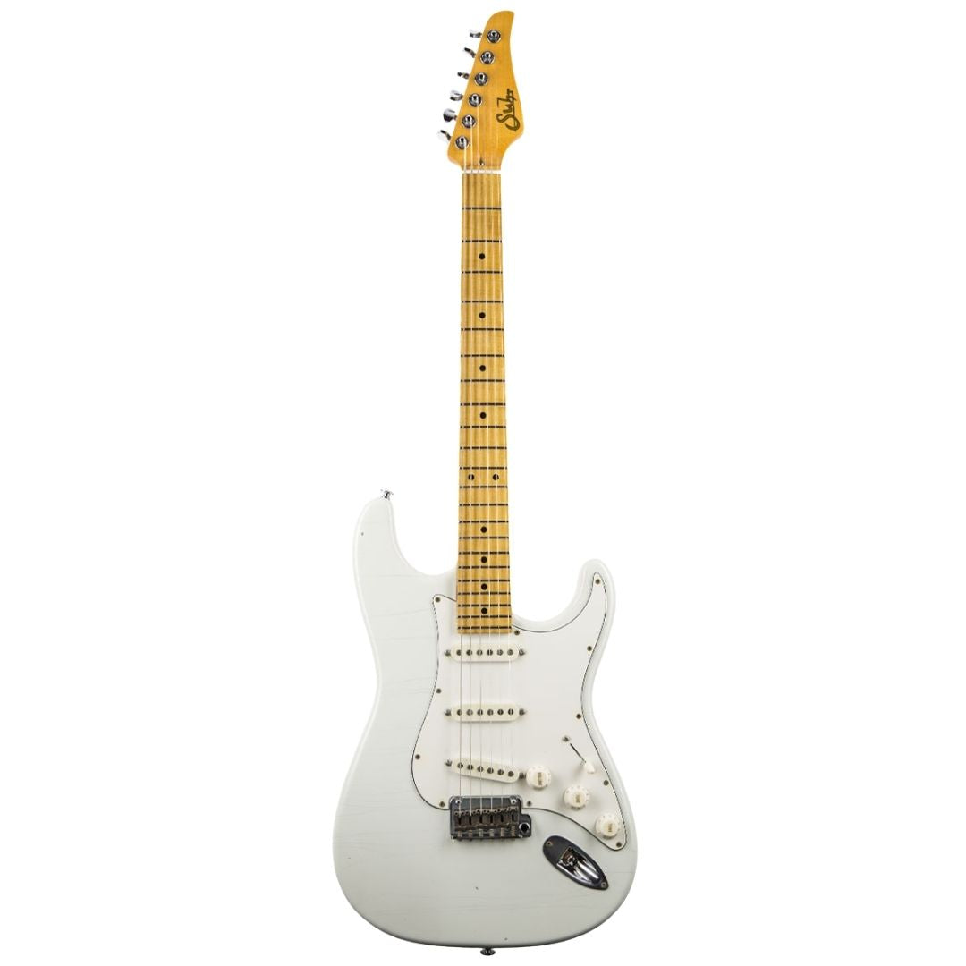 Suhr Classic S Antique Olympic White SSS Maple Fingerboard w/Soft Case