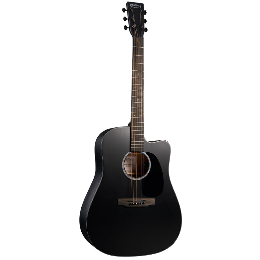 Martin Road Series DC-10E Modern Black Acoustic Electric w/Soft Case