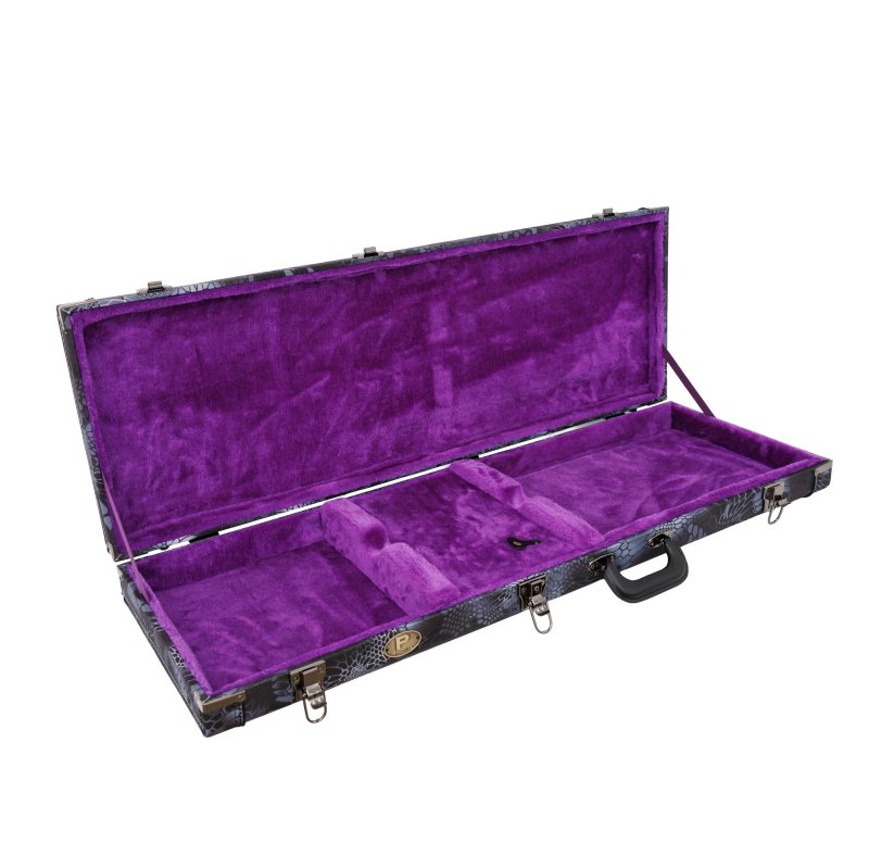 Profile Blue Snake Skin Electric Guitar Case PRC325SKB-E